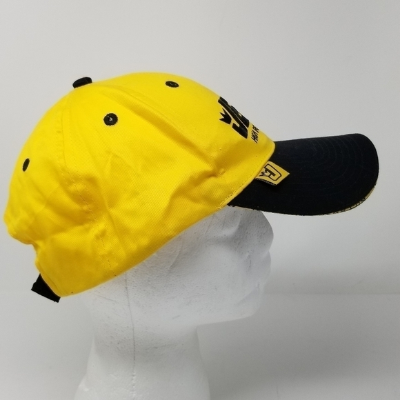 JEGS High Performance Baseball Cap Hat Adjustable Black Yellow Embroidered Cars - Picture 7 of 10